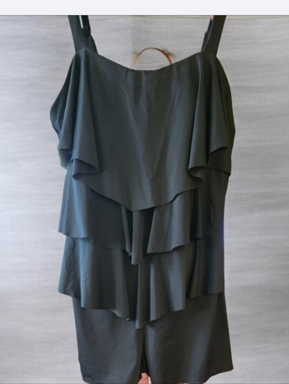 Avenue Black Tiered Swim Suit ■ NWOT■ Final Price